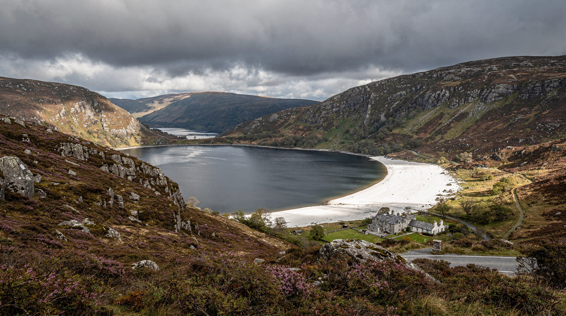 Lough Tay and the Sally Gap, Ireland