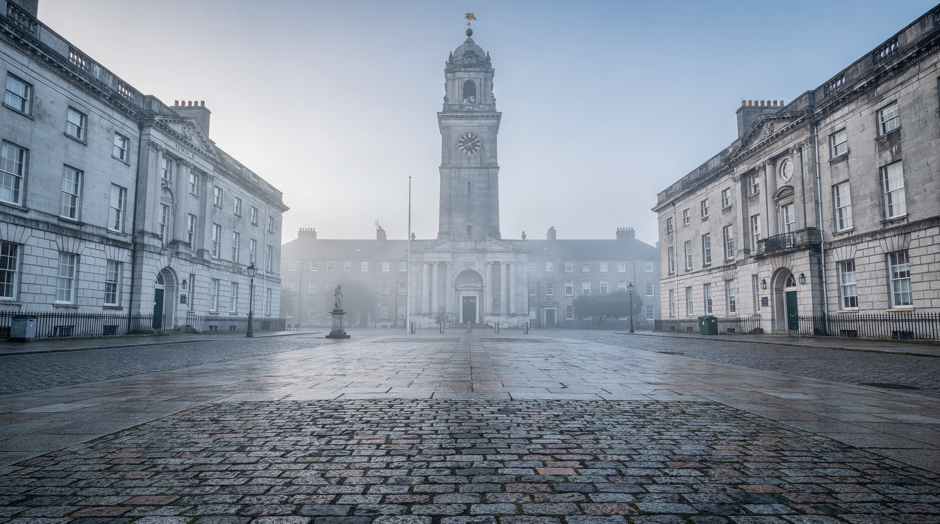 Trinity College and Grafton Street