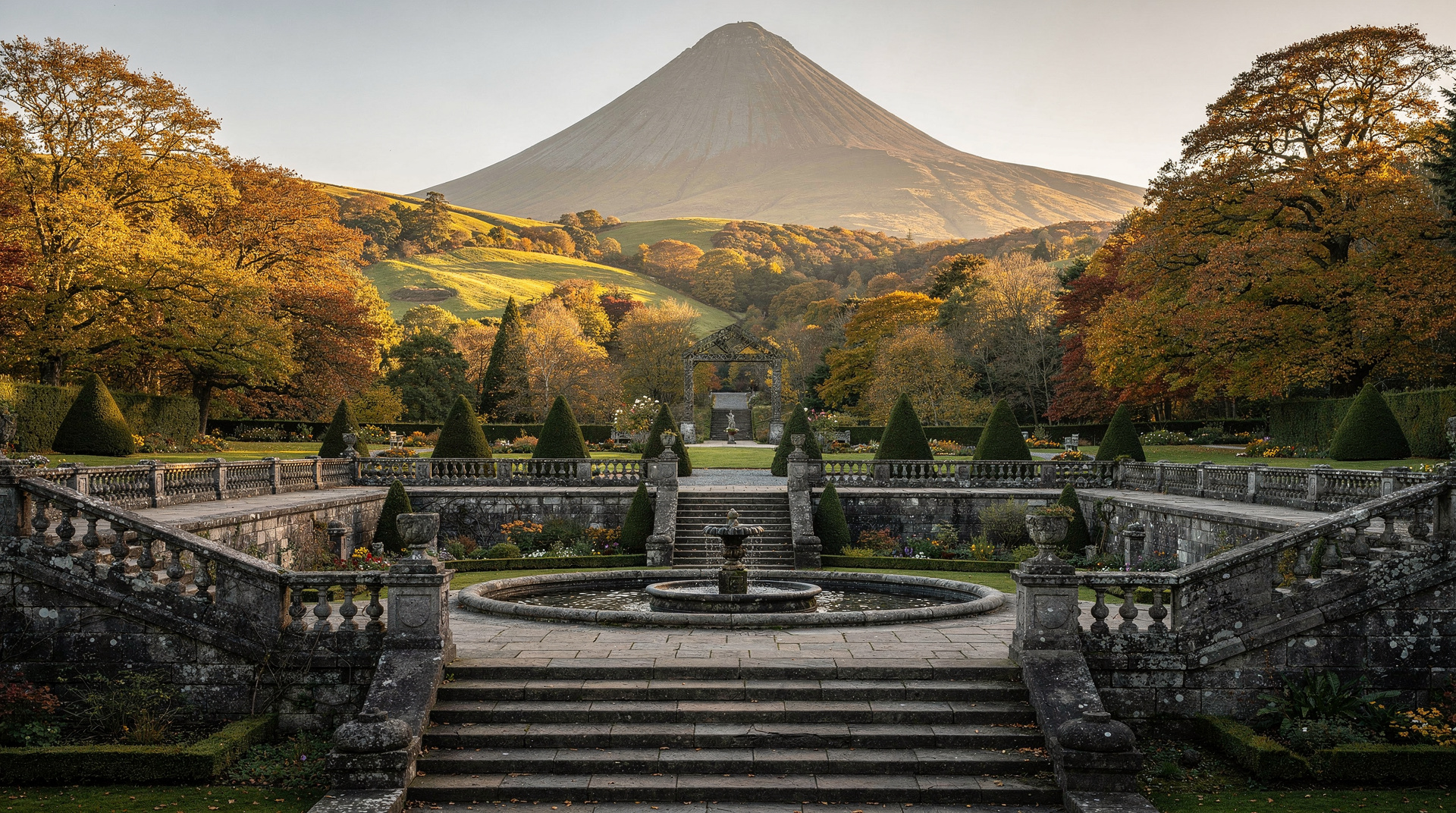 Powerscourt gardens and waterfall guide — Visit Powerscourt Estate: Italianate gardens, Japanese garden, Ireland's highest